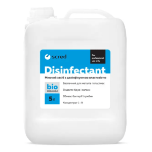 SCRED Disinfectant/5л засіб миючий для внутрішнього блоку