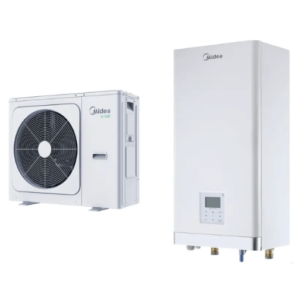 Тепловий насос MIDEA серія ARCTIC 2022 MWTA-V10W/D2N8-B (MHA-V10)/MWTB-A100/CD30GN8-B (HB-A100) НАСТІННИЙ ГІДРОМОДУЛЬ БЕЗ БАКУ